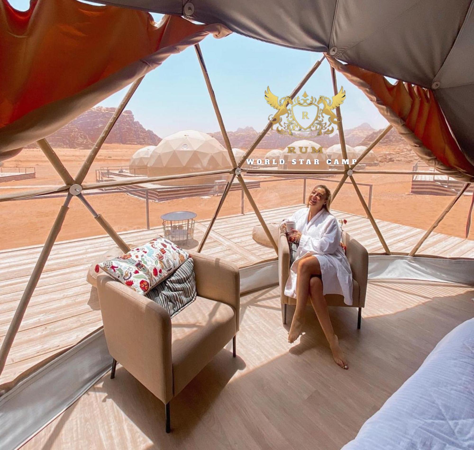 Rum Mountain Luxury Camp Aparthotel Wadi Rum Exterior photo