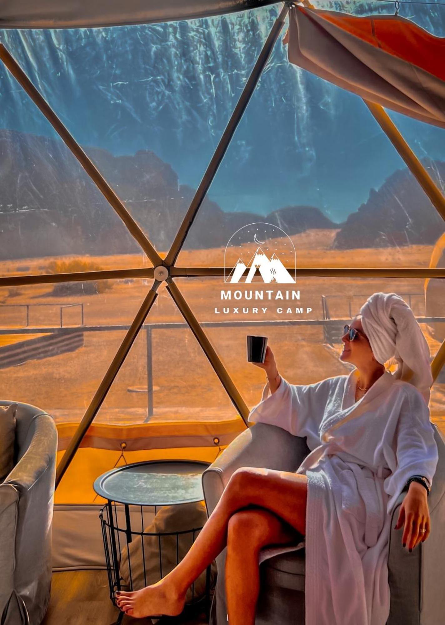 Rum Mountain Luxury Camp Aparthotel Wadi Rum Exterior photo
